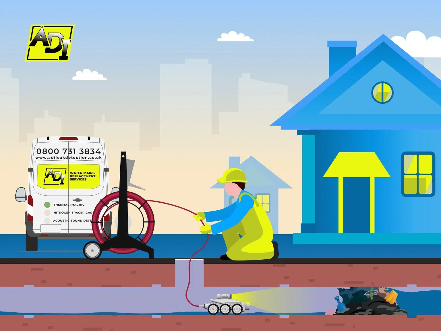 Drainage CCTV Surveys & Investigations Weston-super-Mare